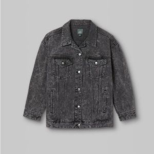 Wild Fable Black Denim Trucker Jacket